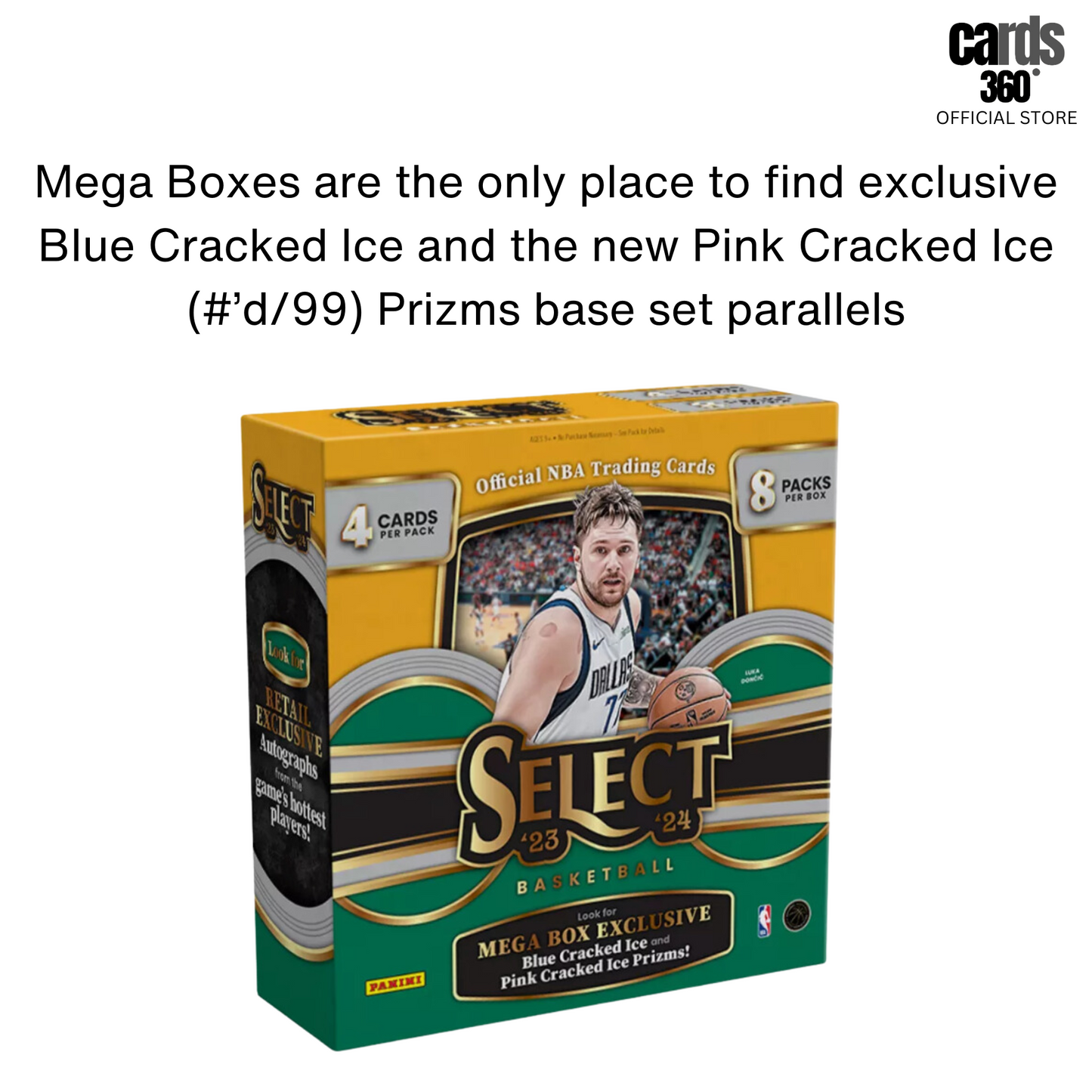 2023-24 Panini Select Mega Box NBA Trading Cards