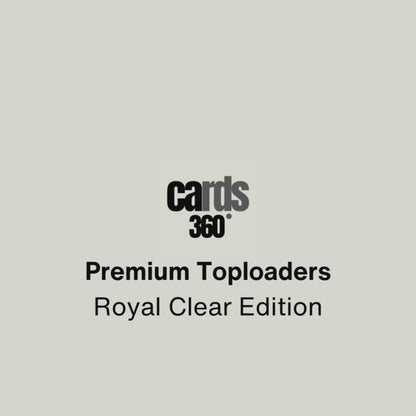 Premium Toploaders Royal Clear Edition